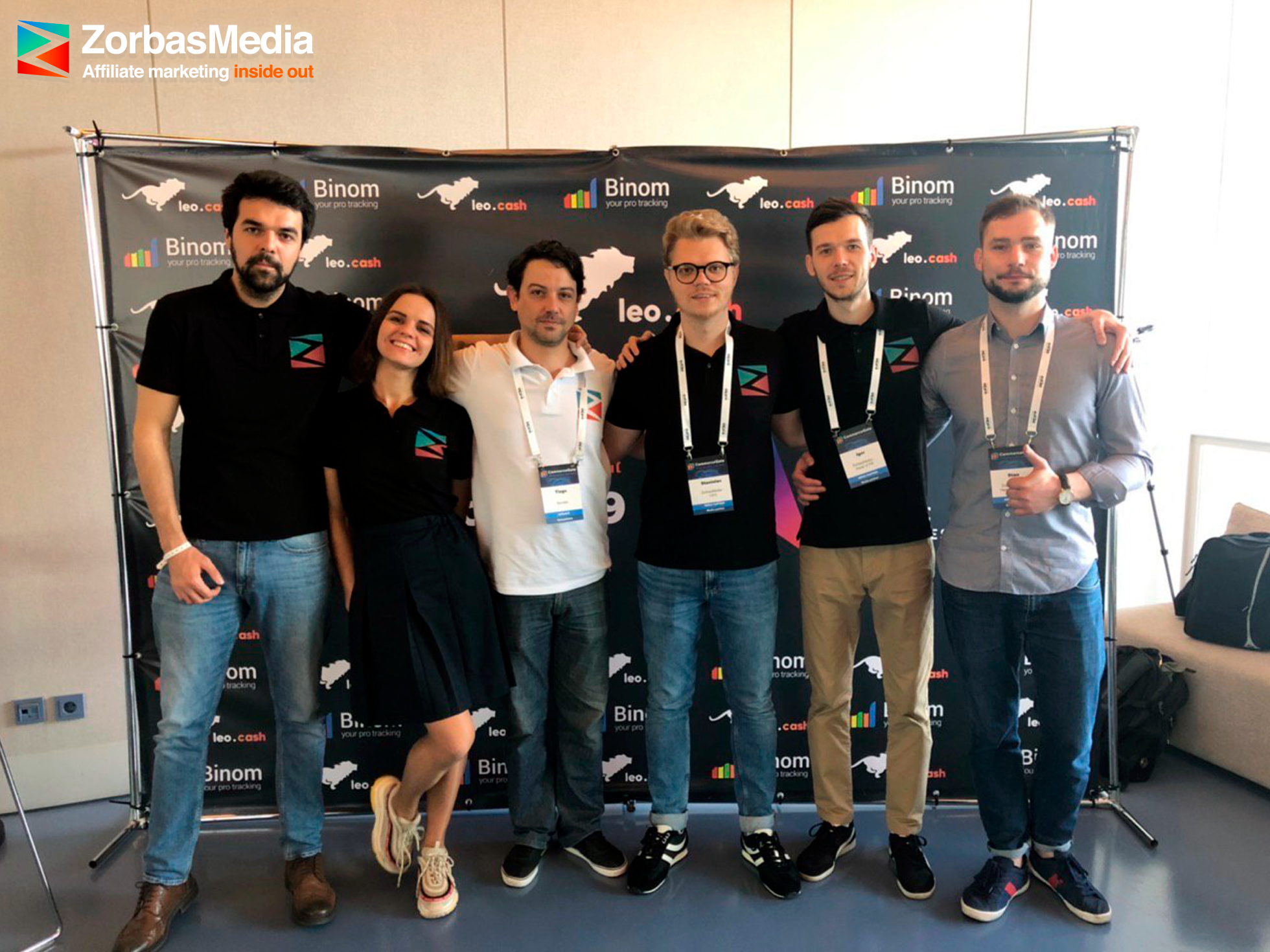 Команда ZorbasMedia на конференции TES 2019