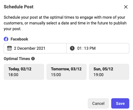Обновление Facebook: рекомендации по времени публикации постов и сторис