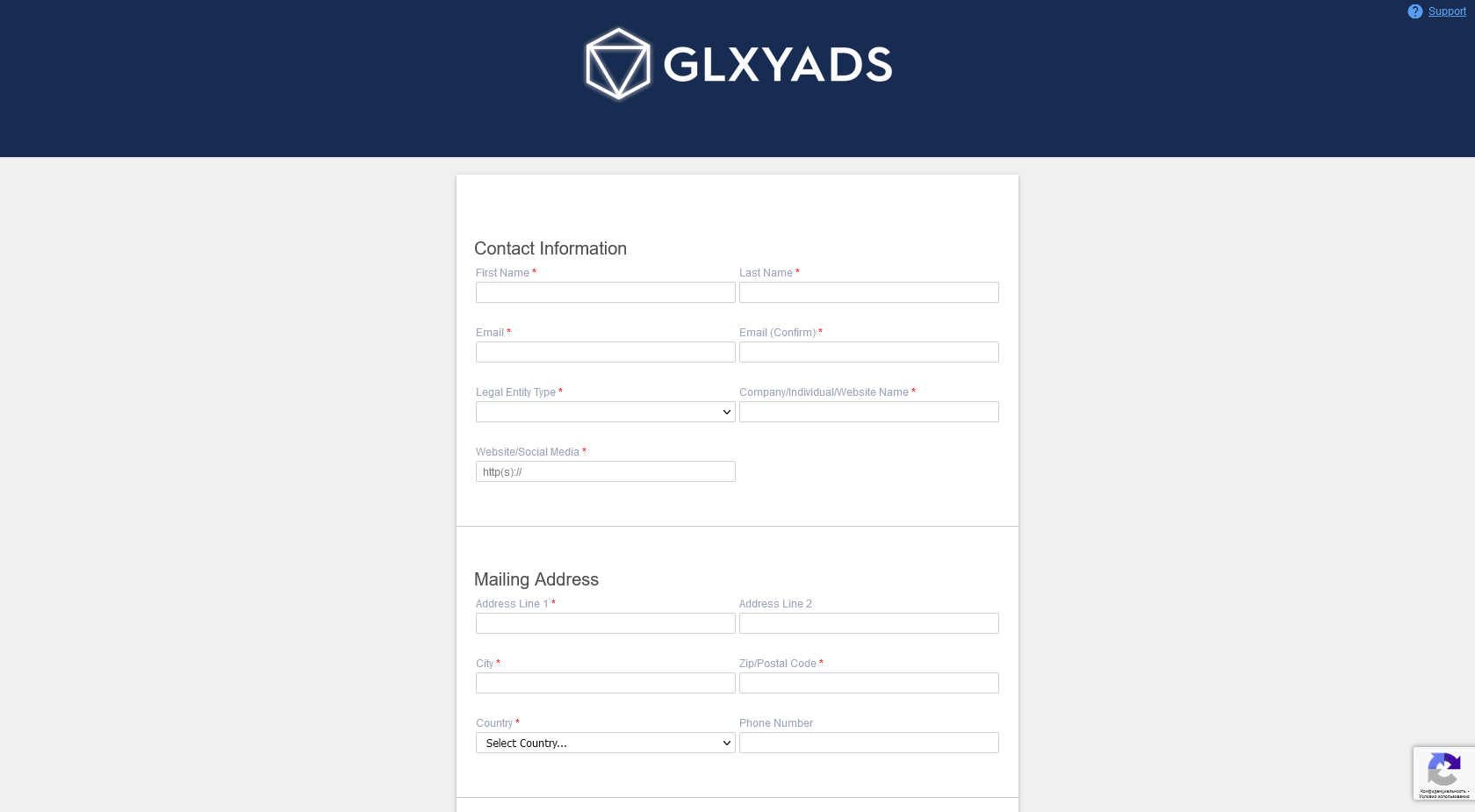 GLXY ADS — отзывы и обзор партнерской сети
