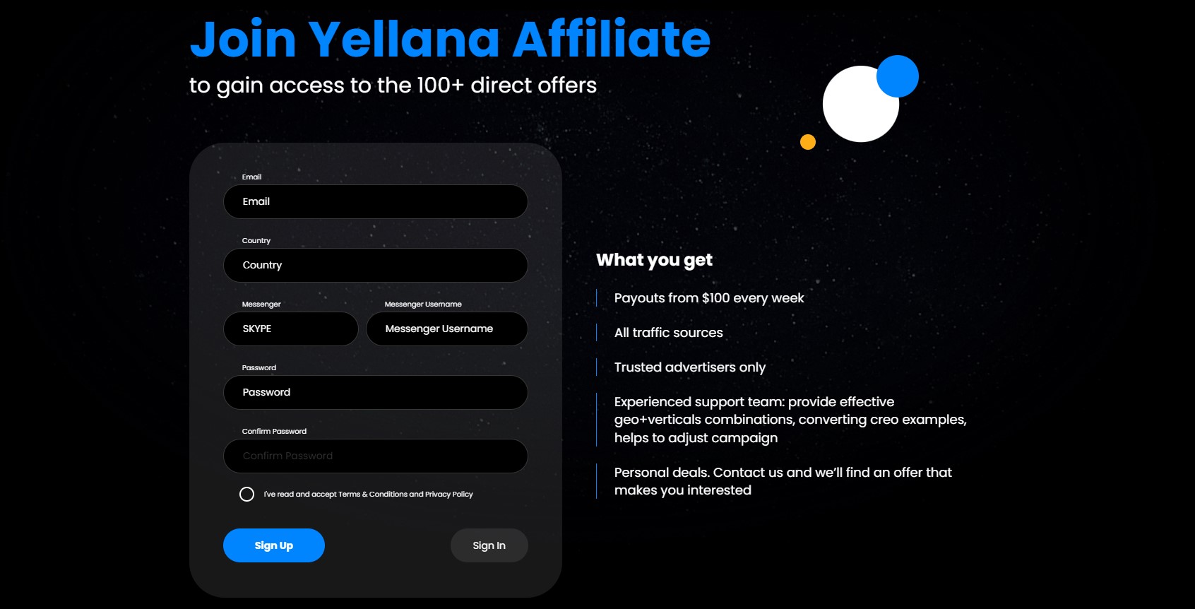 Yellana — отзывы и обзор партнерской сети