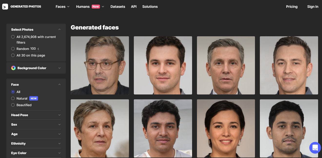 Нейросети для генерации фото людей: 7 генераторов лиц несуществующих людей